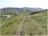 Za Ušivcem - Gradišče (Velika planina)